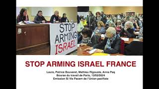 STOP ARMING ISRAEL FRANCE [upl. by Hagar283]