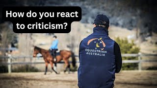 Dealing with unwanted feedbackadvice as a horse rider Doesnt have to sink my confidence [upl. by Ohce]