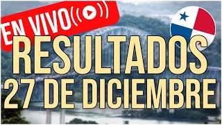 🔰🔰EN VIVO Loteria nacional de Panamá Miércoles 27 de Diciembre 2023 Loteria nacional en vivo de hoy [upl. by Sible]