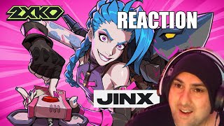 JINX 2XKO Sneak Peak REACTION [upl. by Buote160]