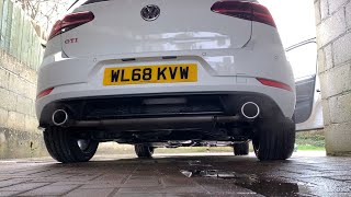 MK75 GTI Stock Exhaust Sound [upl. by Benedick]