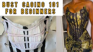 DIY Overbust Corset with Bust Caging StepbyStep Tutorial [upl. by Iverson]