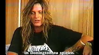 Skid Row  Castle Donington 26081995 quotMonsters Of Rockquot TV Live amp Interview [upl. by Jepum217]