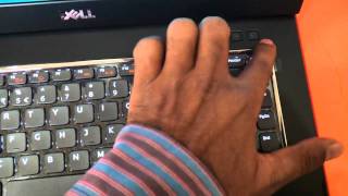 dell vostro 3550 red maroon with backlit keyboard demo video in HD [upl. by Cirtap]