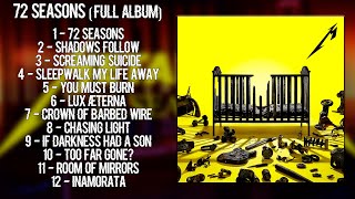 Metallica  72 Seasons 2023 Full Album [upl. by Hime15]