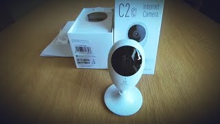 Unboxing Ezviz C2c Internet Camera regalo di Fastweb [upl. by Jacynth]