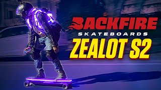 Backfire Zealot S2 Review 225 lb rider The electric skateboard that inspires [upl. by Arda]