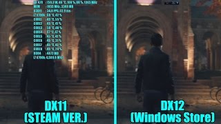 Quantum Break RX 470 4GB OC DX11 vs DX12  1080p Upscaling OFF amp ON  FRAMERATE TEST COMPARISON [upl. by Lennad248]