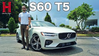 2021 Volvo S60 T5 is the R Design Better than a Audi A5 [upl. by Ornstead]