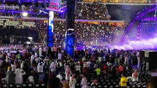 Undertaker Entrance Greet Royal Rumble 2018 [upl. by Latona474]