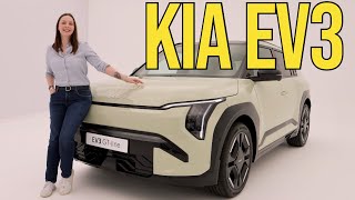 🔋 2024 Kia EV3 600 km Reichweite und FlaggschiffTechnik zum Sparpreis  Autophorie [upl. by Verlie347]