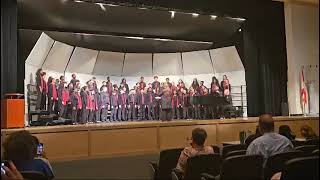 SCPA Coro Sparta Districts 2024 Shoshone Love Song [upl. by Aitercal]