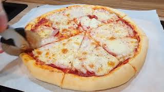 The Easiest Pizza Dough Recipe  Juicy Cheese Pizza  Base Recipe [upl. by Cronin]