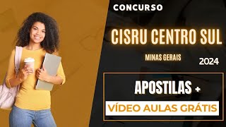 Apostila CISRU CENTRO SUL MG 2024 Auxiliar Administrativo [upl. by Elman]