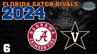 2024 Week 6 Alabama at Vanderbilt  Full Game [upl. by Brose]