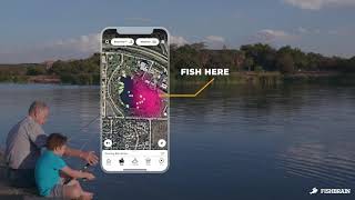 A Fish Finder in your pocket  Fishbrain App 169 [upl. by Ahab]