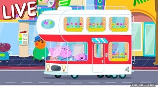 Peppa Pig UNBOXING Family Motorhome Playset toys  fun videos for kids preview [upl. by Assirialc827]