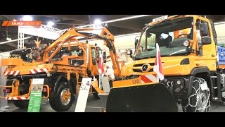 Der Unimog auf der GaLaBau 2016 [upl. by Dehlia]