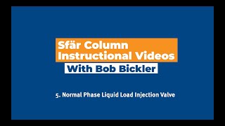 Biotage® Sfär Column Series Normal phase liquid load with injection valve [upl. by Bron]