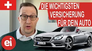 Die 4 wichtigsten Versicherung für dein Auto [upl. by Celka]