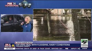 Florida drivers dealing with extensive flooding [upl. by Rand123]