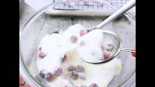 How to make Sugared Cranberries [upl. by Olbap]