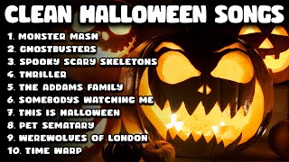 Clean Halloween Playlist 🎃 Clean Halloween Songs for Classrooms  School [upl. by Ultann]