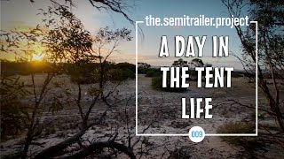 A Day in the Life of fulltime living in a Tent — episode 9 [upl. by Di411]