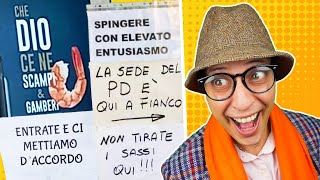 I CARTELLI più DIVERTENTI di sempre parte 92 [upl. by Reidar]