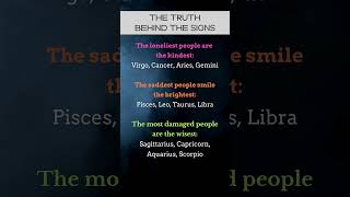 Hidden Truths of Each Zodiac Sign [upl. by Hahsia904]