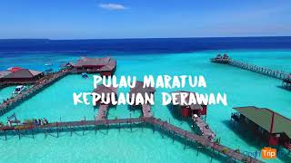 Maratua Island  Maldives of Indonesia Derawan Archipelago [upl. by Ahsote]