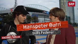 Burri meets Roger Federer  Giacobbo  Müller  Comedy  SRF [upl. by Yajiv862]