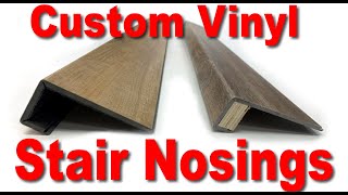 Custom vinyl stair nosings [upl. by Staal]