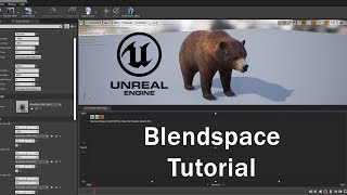 Blendspace tutorial in Unreal Engine Making an AI character Part 1 [upl. by Ynnaej]