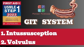 Intussusception Volvulus from first aid step 1USMLEUrduHindi [upl. by Landri]