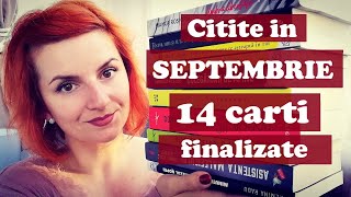 Citite in SEPTEMBRIE 📚 14 carti finalizate [upl. by Cuda]