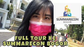 SUMMARECON BOGOR  Jalan2 ke Cluster Agathis dan Mahogany [upl. by Nnylekoorb]