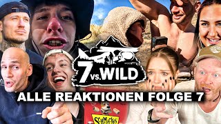 7 vs Wild  ALLE Teilnehmer Reaktionen aufs Hundefutter Uwes Formcheck amp Wanderung  Folge 7 [upl. by Syxela]