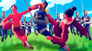 PUÑETAZOS Y PATADAS  COMBINACION LETAL  TOTALLY ACCURATE BATTLE SIMULATOR [upl. by Engeddi954]