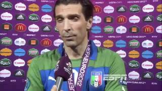 Buffon Interview on Final [upl. by Kola228]