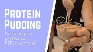 Protein Pudding  PSMF pudding  Dairy free pudding [upl. by Nikita]