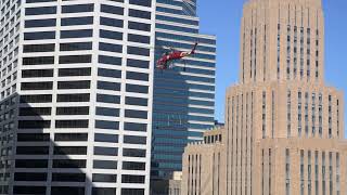 Sikorsky S64 Skycrane heavylift helicopter  Minneapolis MN 02262023 [upl. by Machute]