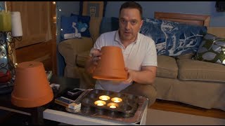 CLAY POT with TEA LIGHTS Room Heating  4HR DIY Test [upl. by Haleehs]