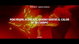 Jujutsu Kaisen Season 2 Opening 2 Full  SPECIALZ  King Gnu  AMV sub español [upl. by Sirovat]