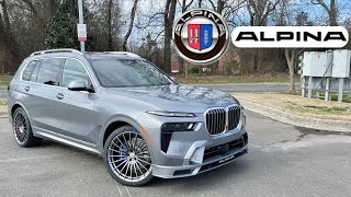 2024 BMW Alpina XB7 POV Start Up Test Drive Walkaround and Review [upl. by Marozik]