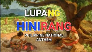 Lupang Hinirang  Philippine National Anthem REMASTERED [upl. by Dael]