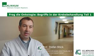 Frag die Onkologie Begriffe in der Krebsbehandlung Teil 1 [upl. by Alakam]