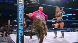 Knockouts Match ODB vs Gail Kim vs Mickie James [upl. by Oirom443]