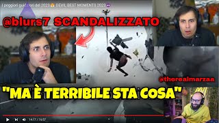 HO SCANDALIZZATO LO STREAMER PIÃ™ SEGUITO DITALIA p davveroðŸ˜ˆ BLUR E MARZA DEVIL REACTION [upl. by Eillom]