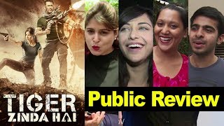 Tiger Zinda Hai Public Review  Salman Khan Katrina Kaif  First Day First Show [upl. by Jepson]